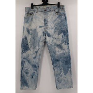 Vintage levi's men's 40x30 80s orange tab levis jeans high waist‎ denim